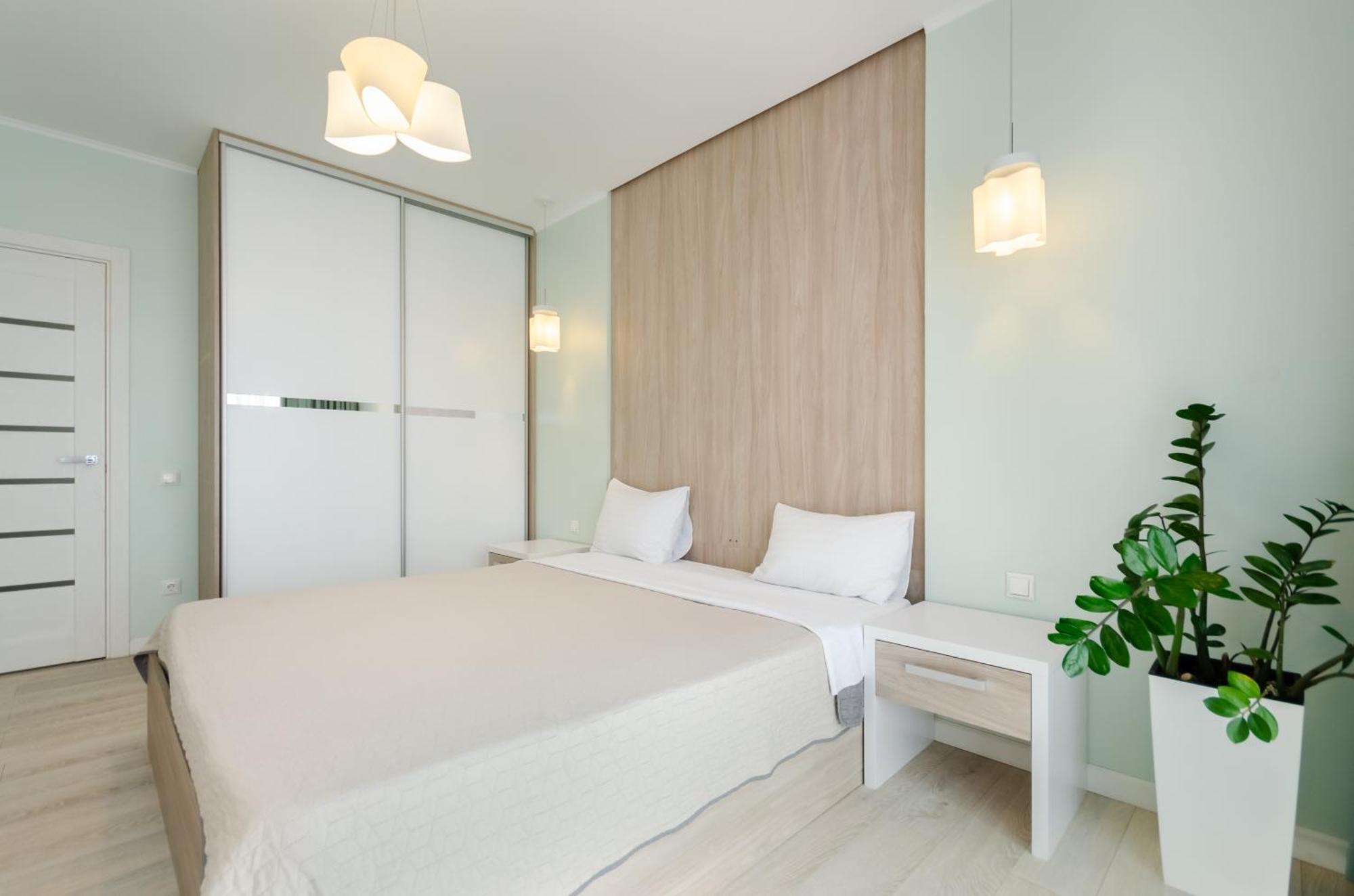 21-212 Petrovdom In Mint Apartments At Rc Kvartet Near Central Railway Station Kiev Exterior foto